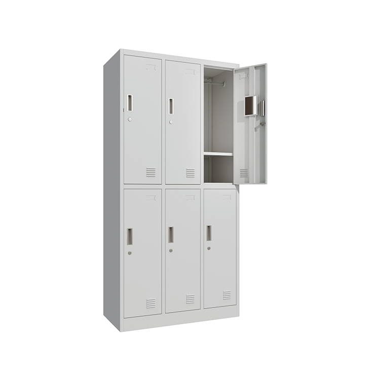 Metal Locker Wardrobe steel Cabinet Locker Metal staff And Worker Clothes Metal Locker